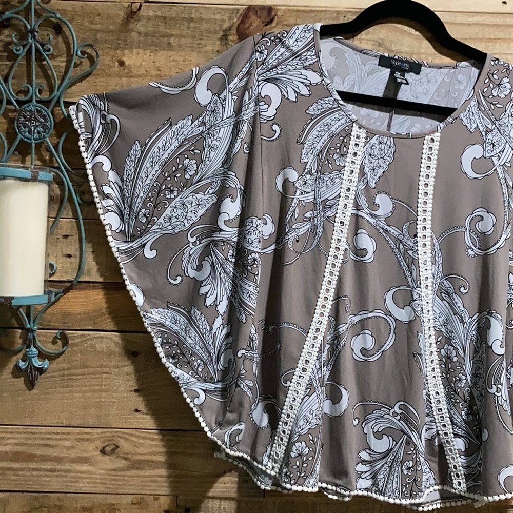 Style&Co Blouse size PM. J - Picture 4 of 11
